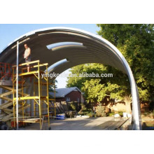 Screw-joint arch roof steel consteruction panel making machine